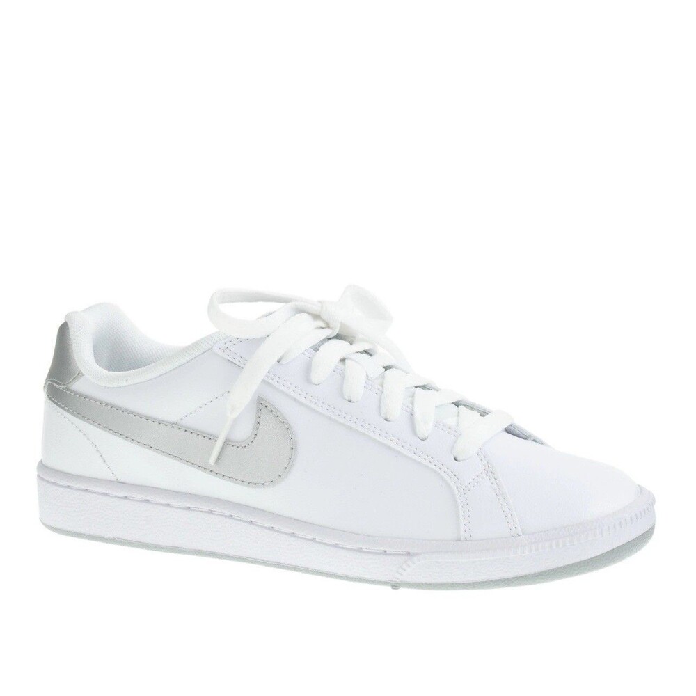 Nike Womens Court Royale 2.0 Sneakers Size 7.5 Leather Low Top White Athleisure